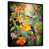 Toile avec cadre flottant noir