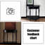 Console demi-cercle en bois massif noir-1861371669