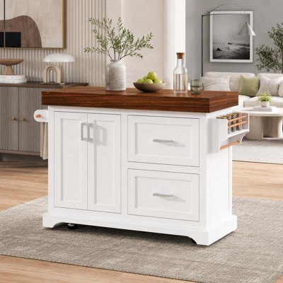 53" Large Kitchen Island