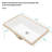 Undermount Rectangular Ceramic Sink