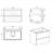 30" Bathroom Vanity In Gray - Modern Wall Mounted, Silent Drawer Glides, Expansive Storage Vanity: Modern, And Roomy-712672940-712672942