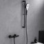 Robinet de douche à 2 fonctions pour baignoire avec valve brute