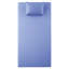 Ensemble de matelas et oreiller de 7 pouces avec matelas en mousse viscoélastique imprégnée de gel et respirant, bleu, matelas dans une boîte-724537798