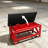 40" Garage Workbench With Flip-Up Seat Storage Sturdy Metal Bench For Workshop, Garage & Tool Organization??