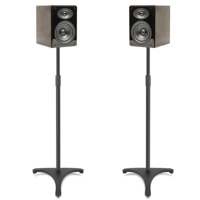 2 Packs Adjustable Height Speaker Stands