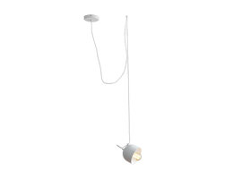 Allan 1 - Light Dome Pendant, White