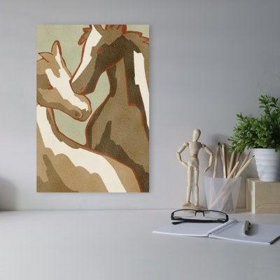Art mural cheval