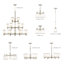 Lustre 5 lumières façon bougie Jampier-1277406305