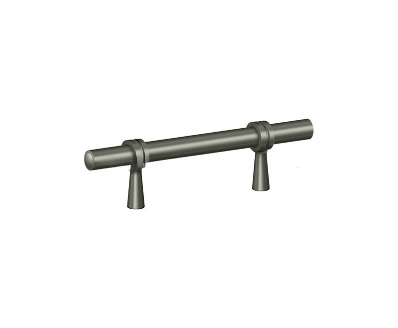 4.25 Center to Center Bar Pull, Antique Nickel