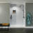 Bella CORE White Carrara Tub and Shower Surround up to 48Dx48Wx48Dx96H