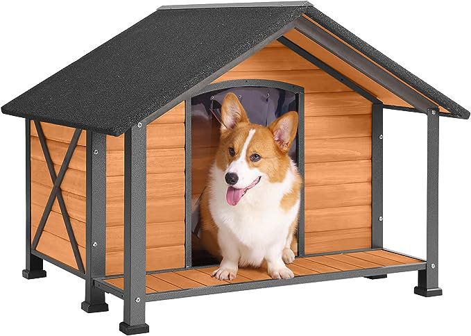 Portable Igloo Style Dog House, 80cm H x 103.1cm W x 87cm D