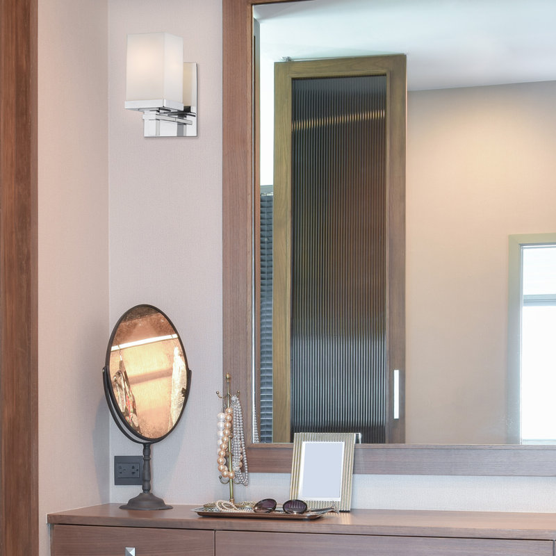 Azamat Dimmable Vanity Light, Chrome