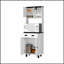 Garde-manger à 1 tiroir Emily et Wengue avec beaucoup de rangement et un design élégant pour les cuisines organisées-619418826