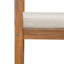 Ensemble de 2 tabourets d'extérieur avec coussin beige-1176999369