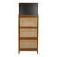 Armoire à chaussures grande capacité pour entrée, H 65 po, 3 tiroirs rabattables et noir, armoire pratique, H 65 po avec rangement caché, s'adapte à divers styles de maison, fabrication