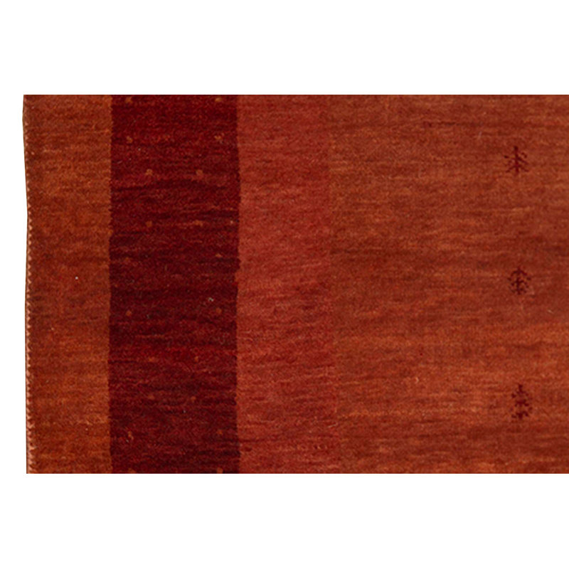 Hand-Knotted High-Quality Rust Area Rug