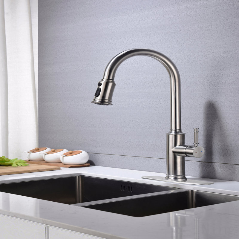 Robinet de cuisine avec douchette extractible