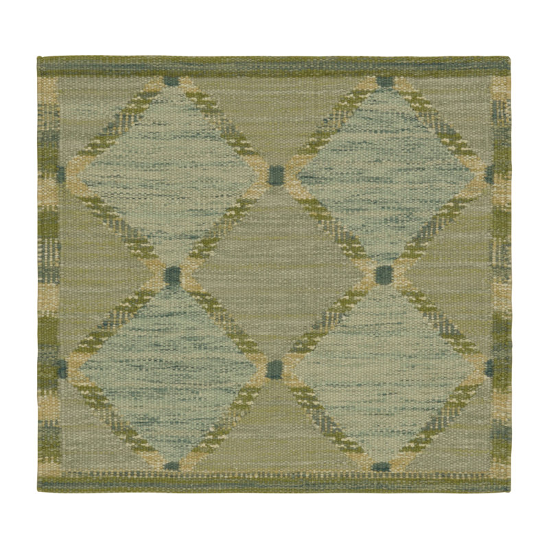 One-of-a-Kind Rectangle 2'11”x2'1” Area Rug
