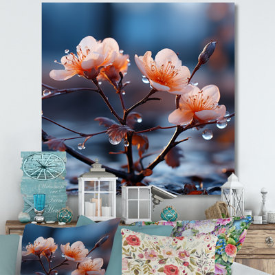 Winter Cherry Blossoum Flowers III - Plants & Flowers Wall Art