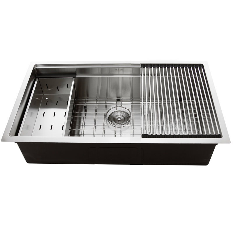 Pro Series 36 Stainless Steel Undermount Single Basin Kitchen Sink