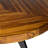 Carlo Acacia Round Solid Wood Base Dining Table-53252092-43647246