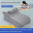 Ergonomic Spinal Posture Support & Multi-Functional Bed Pillow- Grey-119336040