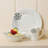 Gibson 12pc Dinnerware Set with Black Cherry Pattern