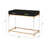 Black & Gold Finish Sofa Table