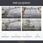 Lia Design 4-Piece Duvet Cover Set, Whisper Wave, Luxury Design-137243304