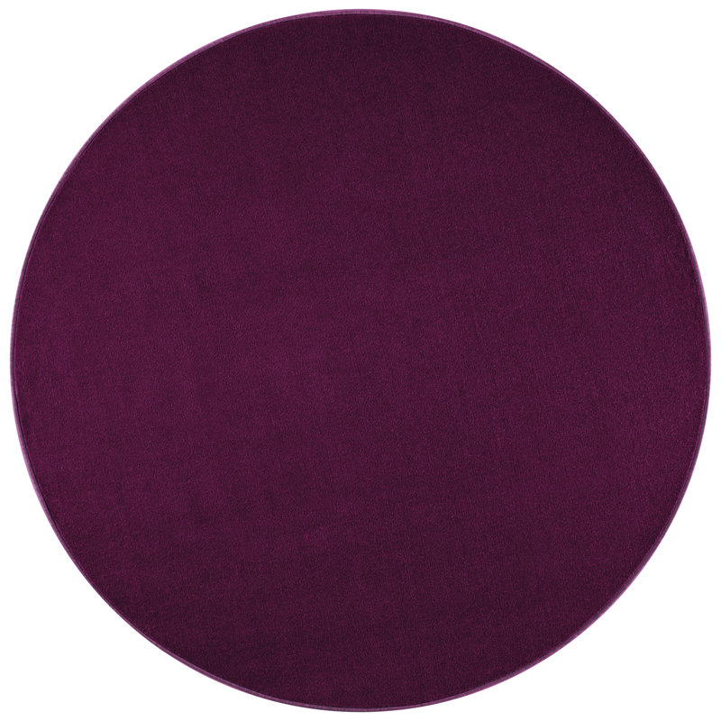 Nasty Tufted Blackberry Violet Rug, Round 200cm