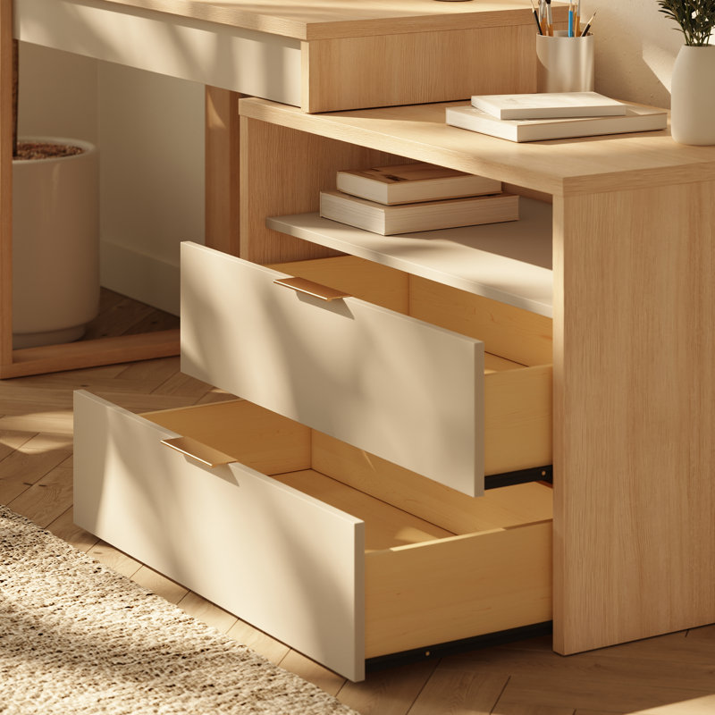 Armoire de rangement Noma à 2 tiroirs