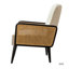 Fauteuil Sonnet avec base en bois-2078990514