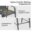 Ensemble de 2 tabourets de patio Cristel-576318097