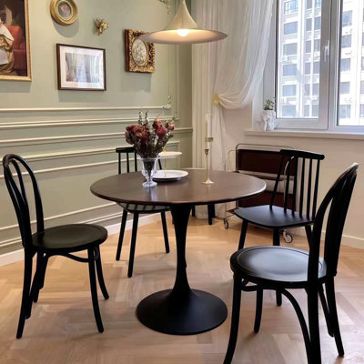 Table ronde, table de salle à manger, table de salle à manger