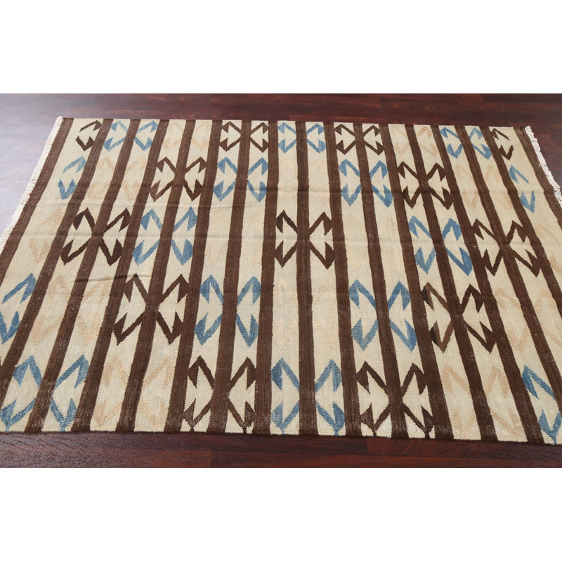 Tapis kilim en laine Natural Dye Tribal
