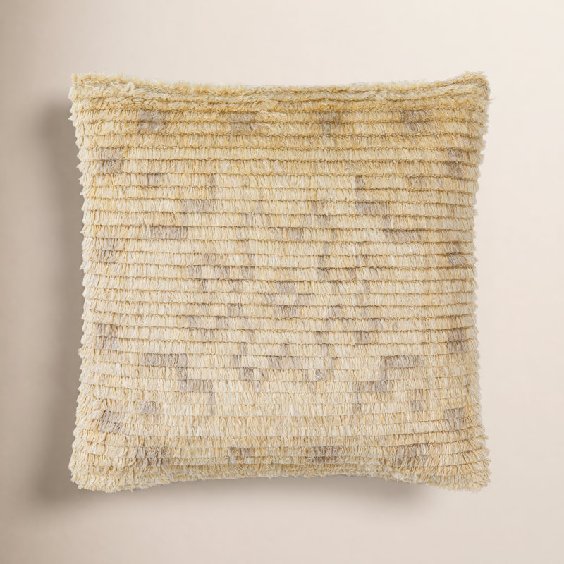 Wool Blend Pillow Cover, 18" x 18", Down