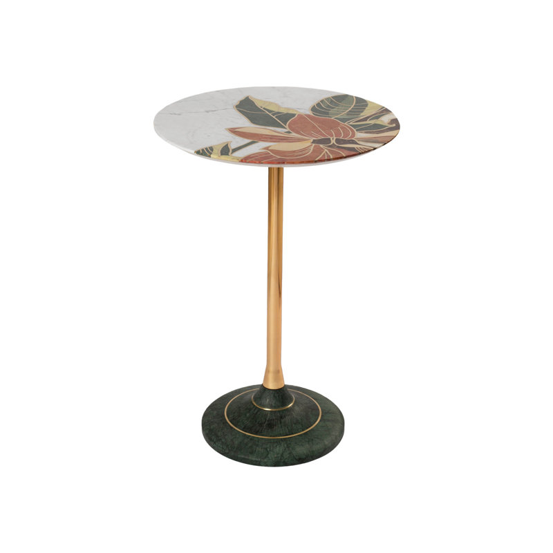 Roselle Marble End Table