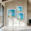 «Beachscape Abstract I», art textuel sur toile tendue-25336850-25336854
