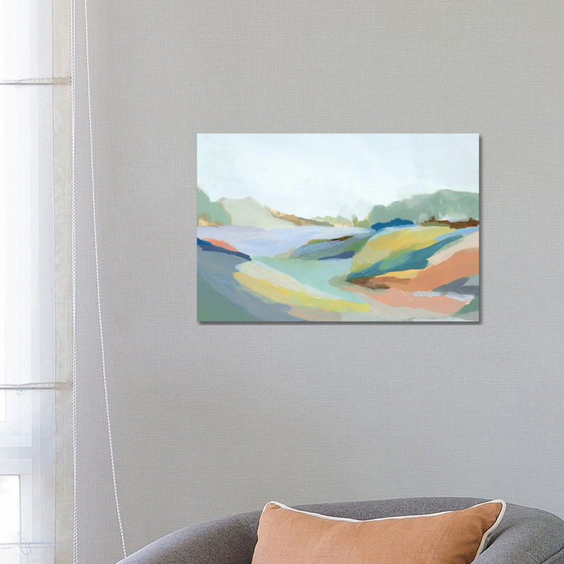 «Return to Nature I» par Isabelle Z - reproduction sur toile tendue, H 18 po x l 26 po x P 1,5 po