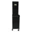 Armoire à outils sur roulettes, coffre à outils à roulettes verrouillable 6 tiroirs avec 4 roues universelles, organisateur de rangement de boîte à outils détachable 2 en 1 pour garage atelier de réparation, noir-2122074502