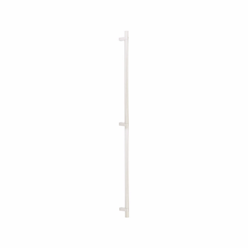 Emtek Select Appliance Pull 36" cc/ Rect. Bar Stem & Knurled Pull(BTB), Satin Nickel
