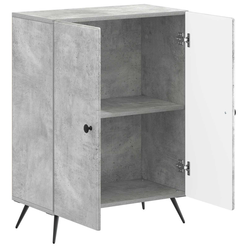 Bathroom Cabinet, Concrete Grey