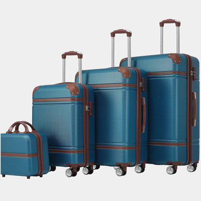 Valise à roulettes Hardshell 4 pièces 20 "+ 24" + 28 "Valise
