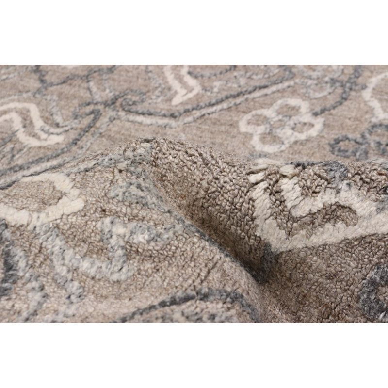 Tapis taupe Tangier 5 pi 0 po x 7 pi 11 po