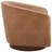 Bennett Vegan  Leather Swivel Barrel Chair-124793840