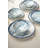 Elegant 24-Piece Dinner Set, 100% Porcelain | Includes 6 Service Plates (9.8 x 9.8 x 0.8 in), 6 Dinner Plates (7.9 x 7.9 x 1.4 in), 6 Bowls (5.9 x 5.9 x 1.8 in), 6 Dessert Plates (7.9 x 7.9 x 0.8 in) | Dishwasher & Microwave Safe