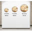 Horloge murale en verre trempé, conception abstraite de grès, horloge moderne, art mural beige, horloge silencieuse, décoration intérieure, horloge de bureau, cadeau unique-541731888-541731889