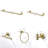 6 - Piece Bathroom Hardware Set-113914567
