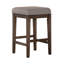 Ensemble de console Anvita avec trois tabourets rembourrés