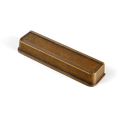GOO-KI Cup Pulls Cabinet Handles Antique Brass & Champagne Bronze 2.5/3/5 Inch Centre To Centre Drawer Pulls For Kitchen Bathroom Furniture